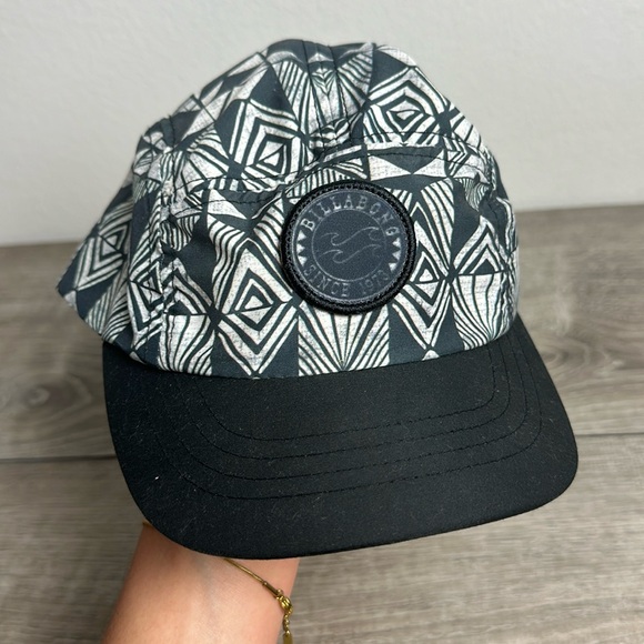Billabong Black & White Camp Hat Cap - Picture 1 of 4